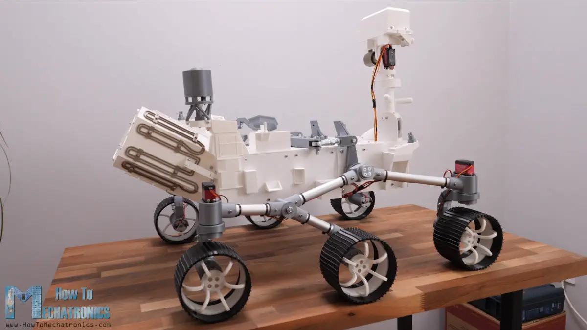 3D Printed Replica of the Mars Perseverance Rover