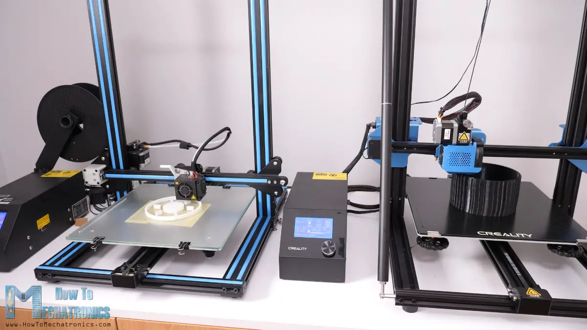 3D Printing the parts on Creality CR-10 and CR-V3 3D Printers