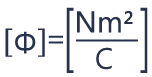 4.Electric Flux and Gauss's Law - Electric Flux Unit of Measurement