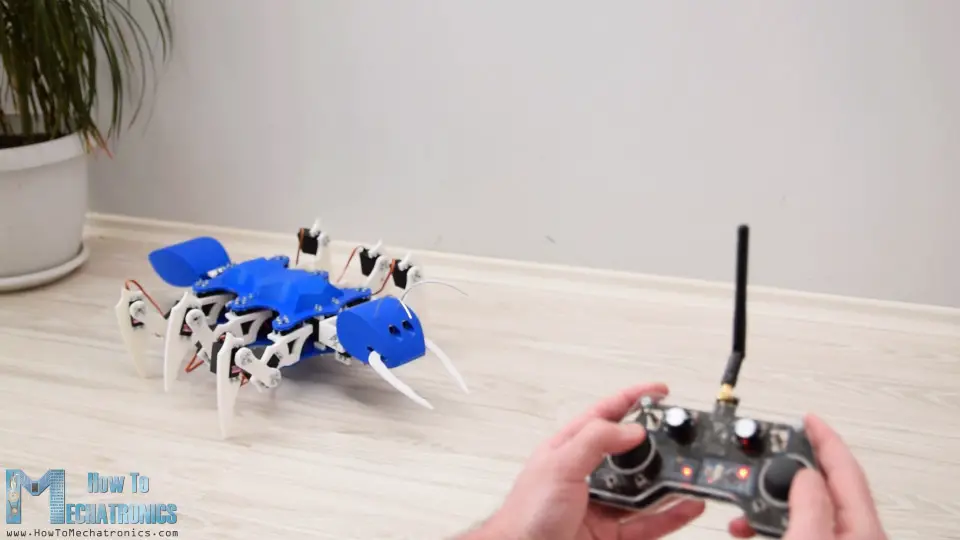 Arduino RC Transmitter - Ant Robot wireless control