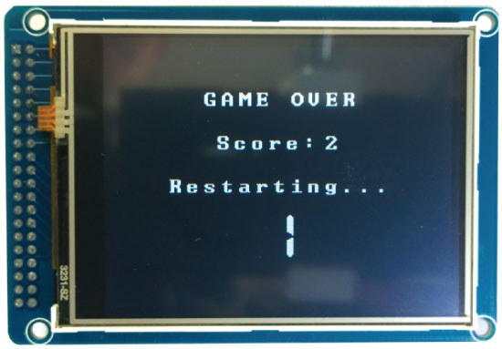 Birduino---Arduino-Game-Project-Game-Over