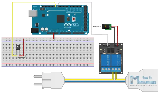 Controlling-high-voltage-home-appliances-using-the-TV-Remote-Circuit-Schematics