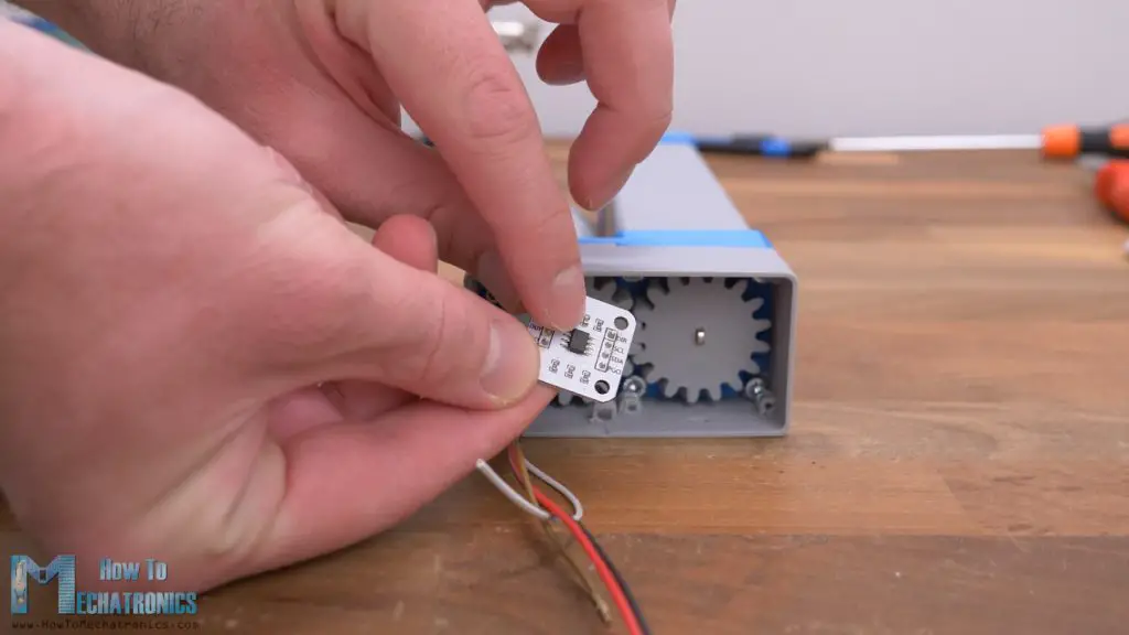 DIY Linear Actuator with Position feedback with AS5600 encoder sensor