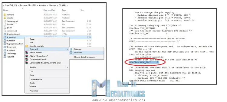 TLC5940-Tutorial-Library-configuration