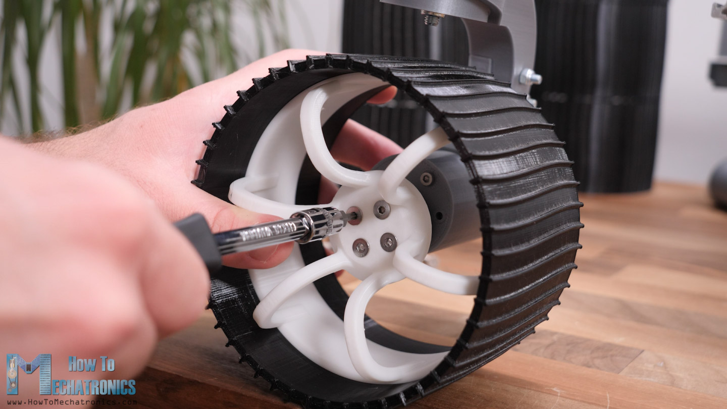 Mars Perseverance Rover Wheel - 3D printed replica